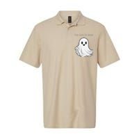 Too Cute To Spook Softstyle Adult Sport Polo