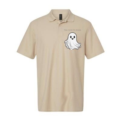 Too Cute To Spook Softstyle Adult Sport Polo