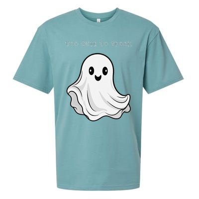 Too Cute To Spook Sueded Cloud Jersey T-Shirt