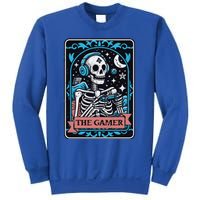 Tarot Card The Gamer Occult Funny Graphic Video Games Gift Sweatshirt