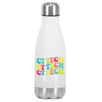 Technologist Ct Technologist Ct Tech Computed Tomography Stainless Steel Insulated Water Bottle