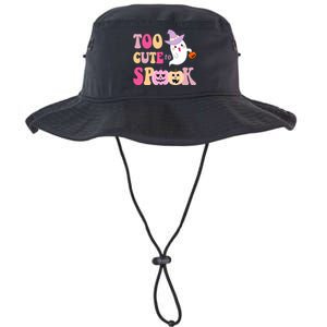 Too Cute To Spook Halloween Groovy Ghost Legacy Cool Fit Booney Bucket Hat