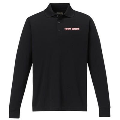 Tommy Cutlets Performance Long Sleeve Polo