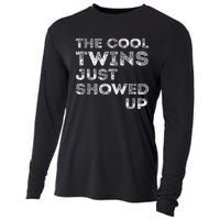 The Cool Twins Just Showed Up Funny Twins Cooling Performance Long Sleeve Crew