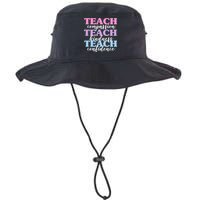 Teach Compassion Teach Kindness Teach Confidence Legacy Cool Fit Booney Bucket Hat