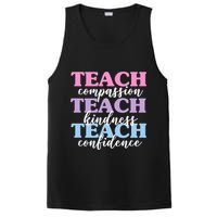 Teach Compassion Teach Kindness Teach Confidence PosiCharge Competitor Tank