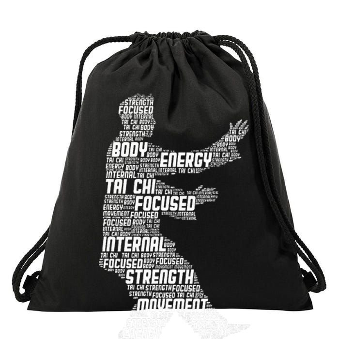 Tai Chi Drawstring Bag