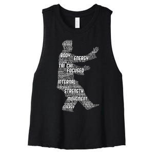 Tai Chi Women's Racerback Cropped Tank