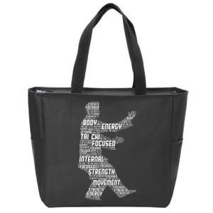 Tai Chi Zip Tote Bag