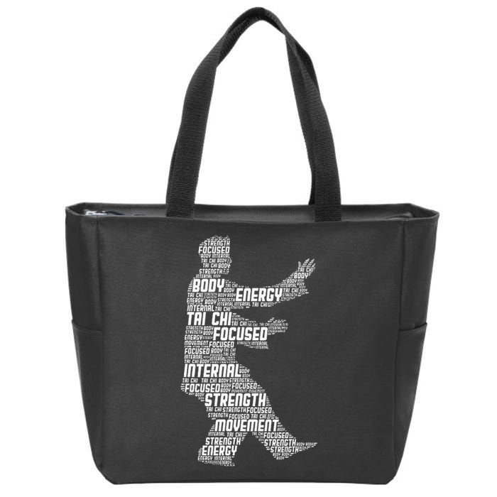 Tai Chi Zip Tote Bag