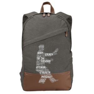 Tai Chi Cotton Canvas Backpack