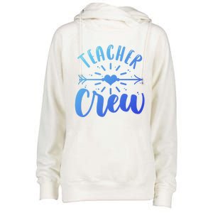 Teacher Crew Teacher Preschool Teacher Gift Womens Funnel Neck Pullover Hood