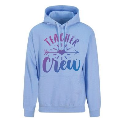 Teacher Crew Teacher Preschool Teacher Gift Unisex Surf Hoodie