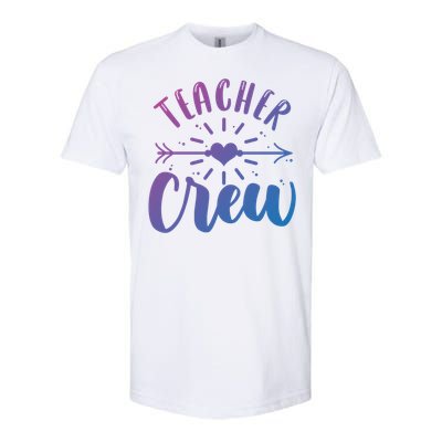 Teacher Crew Teacher Preschool Teacher Gift Softstyle CVC T-Shirt