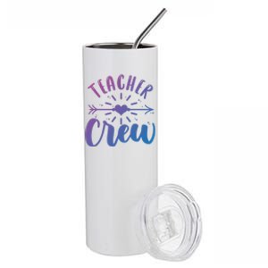 Teacher Crew Teacher Preschool Teacher Gift Stainless Steel Tumbler