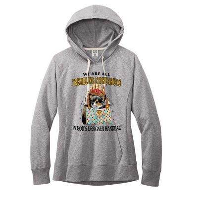 Trembling Chihuahua Women's Fleece Hoodie