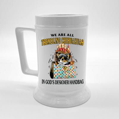 Trembling Chihuahua Beer Stein