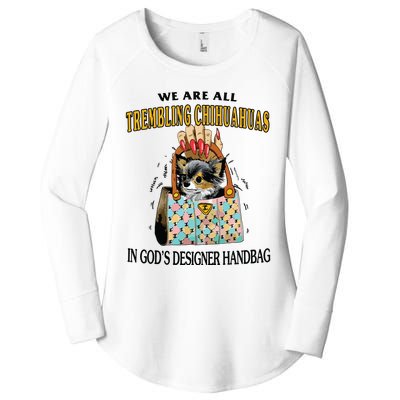 Trembling Chihuahua Women's Perfect Tri Tunic Long Sleeve Shirt