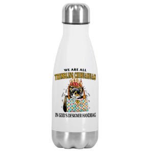 Trembling Chihuahua Stainless Steel Insulated Water Bottle