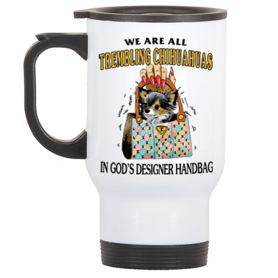 Trembling Chihuahua Stainless Steel Travel Mug