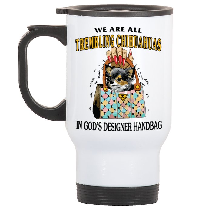 Trembling Chihuahua Stainless Steel Travel Mug