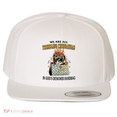 Trembling Chihuahua Wool Snapback Cap