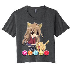 Toradora Copy Women's Crop Top Tee