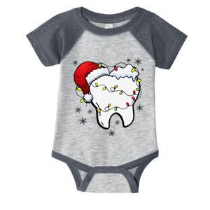 Teeth Christmas Tooth Dentist Dental Assistant Dentistry Infant Baby Jersey Bodysuit