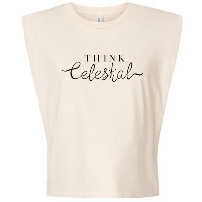 Think Celestial Garment-Dyed Women's Muscle Tee