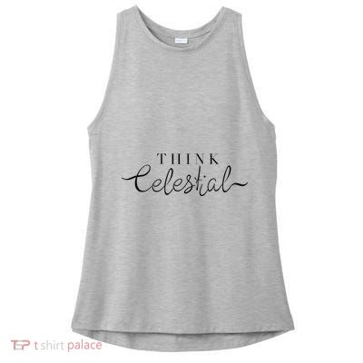 Think Celestial Ladies PosiCharge Tri-Blend Wicking Tank