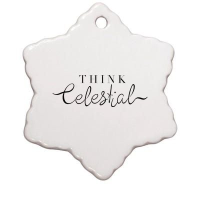 Think Celestial Ceramic Star Ornament