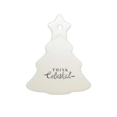 Think Celestial Ceramic Tree Ornament