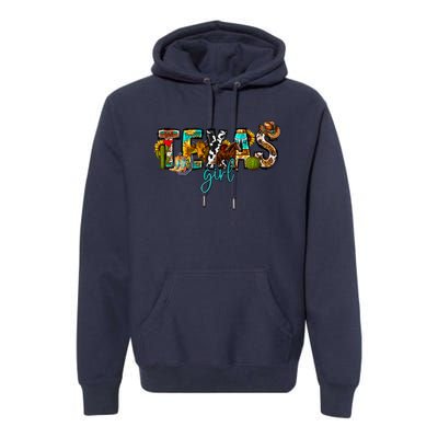 Texas Cowgirl Premium Hoodie