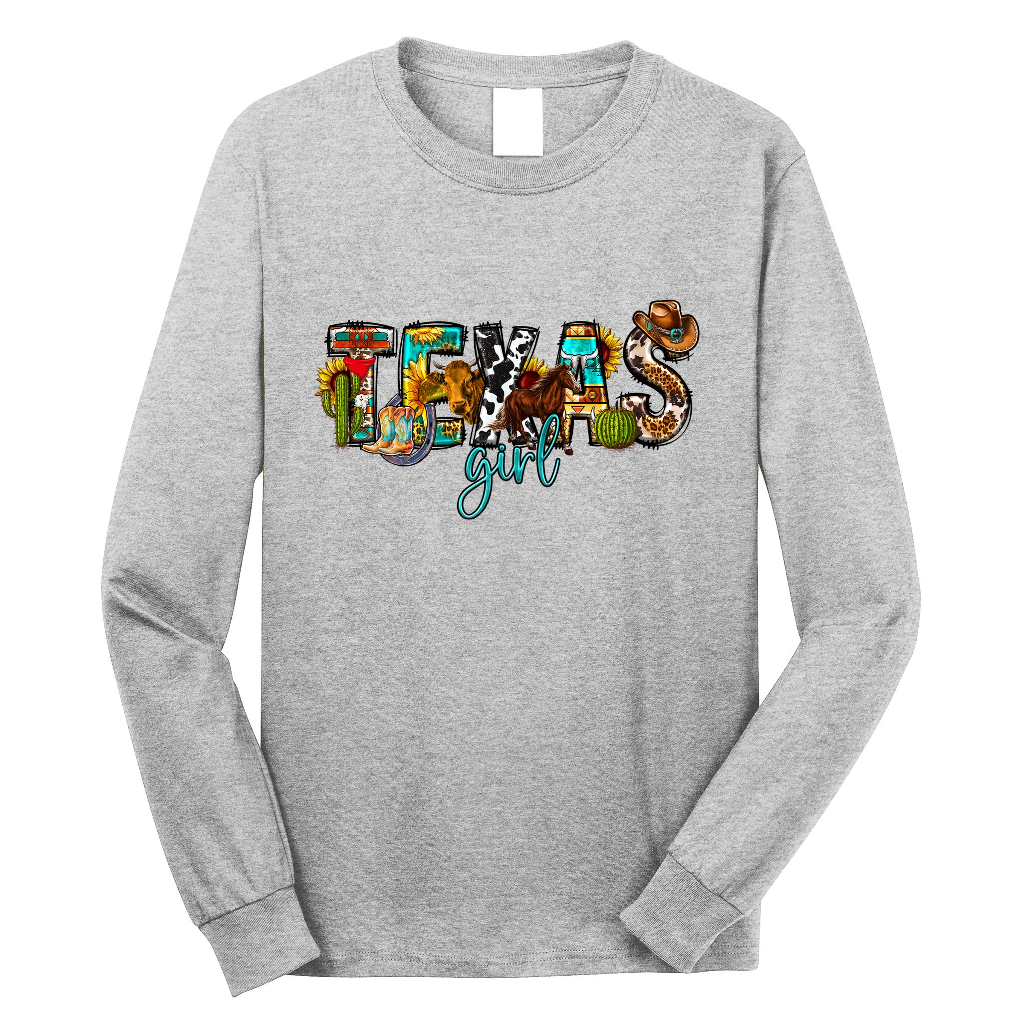 Texas Cowgirl Long Sleeve Shirt