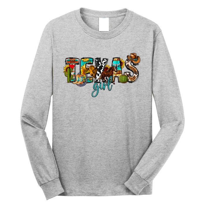 Texas Cowgirl Long Sleeve Shirt