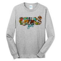 Texas Cowgirl Tall Long Sleeve T-Shirt