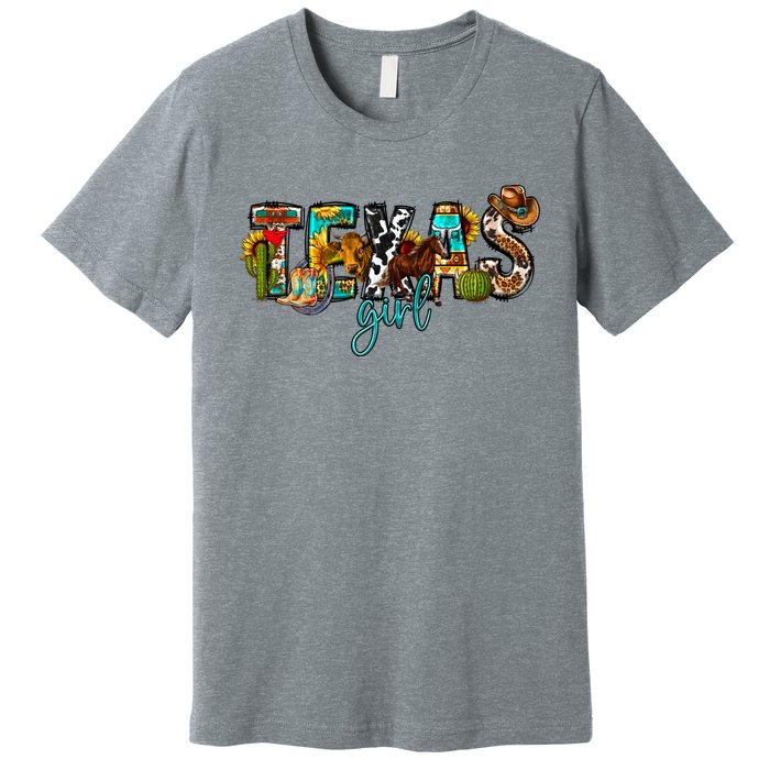 Texas Cowgirl Premium T-Shirt