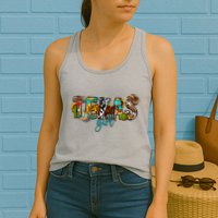 Texas Cowgirl Womens Tank Top