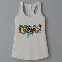 Texas Cowgirl Womens Tank Top