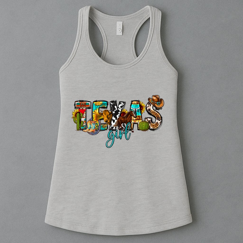 Texas Cowgirl Womens Tank Top