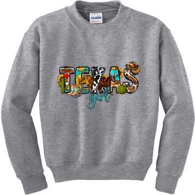Texas Cowgirl Kids Sweatshirt