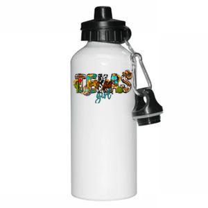 Texas Cowgirl Aluminum Water Bottle 