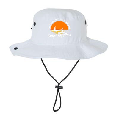 The Couple That Kayak Together Stays Together Kayaking Gift Meaningful Gift Legacy Cool Fit Booney Bucket Hat