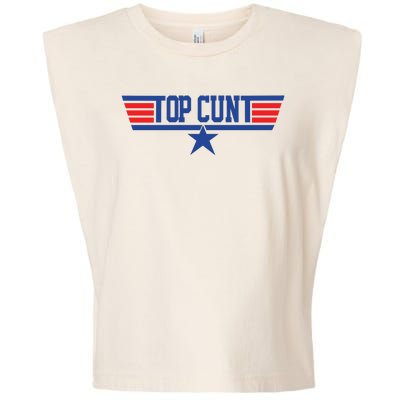 Top Cunt Garment-Dyed Women's Muscle Tee