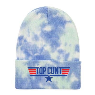 Top Cunt Tie Dye 12in Knit Beanie