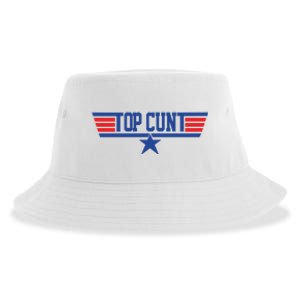 Top Cunt Sustainable Bucket Hat