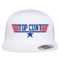 Top Cunt Flat Bill Trucker Hat