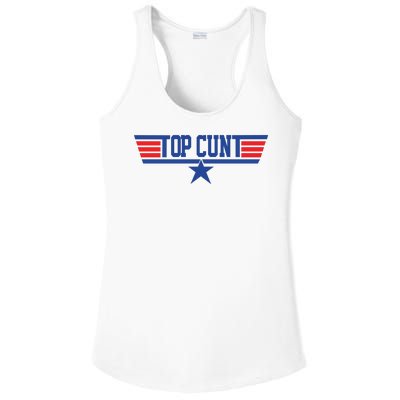 Top Cunt Ladies PosiCharge Competitor Racerback Tank