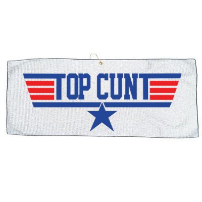 Top Cunt Large Microfiber Waffle Golf Towel