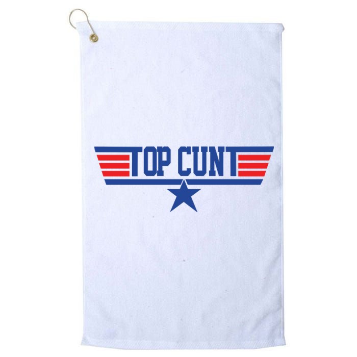 Top Cunt Platinum Collection Golf Towel